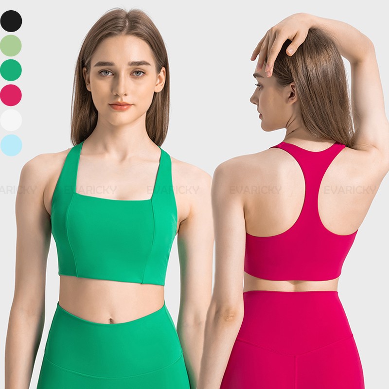 Áo ngực thể thao croptop trắng